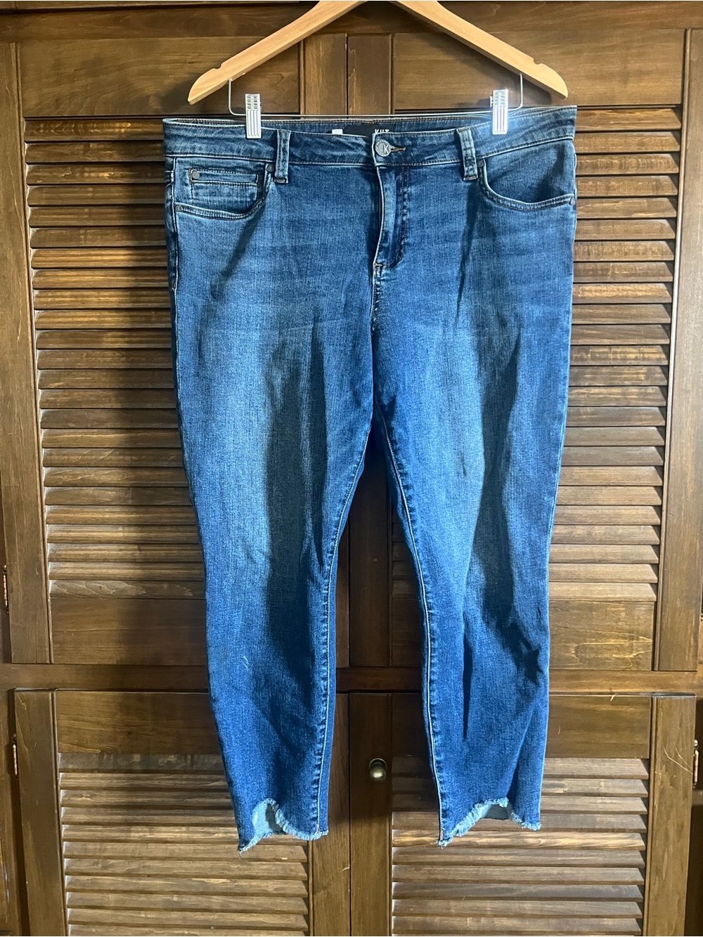 KUT Connie Ankle Crop Skinny Jeans